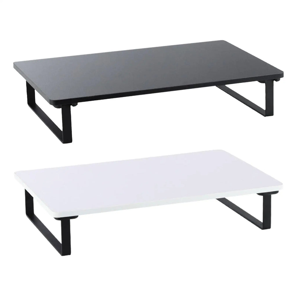 Stendyv Skard Wood and Steel Monitor Shelf — Stendyv Modern Desks & Workspace Accessories — view 4