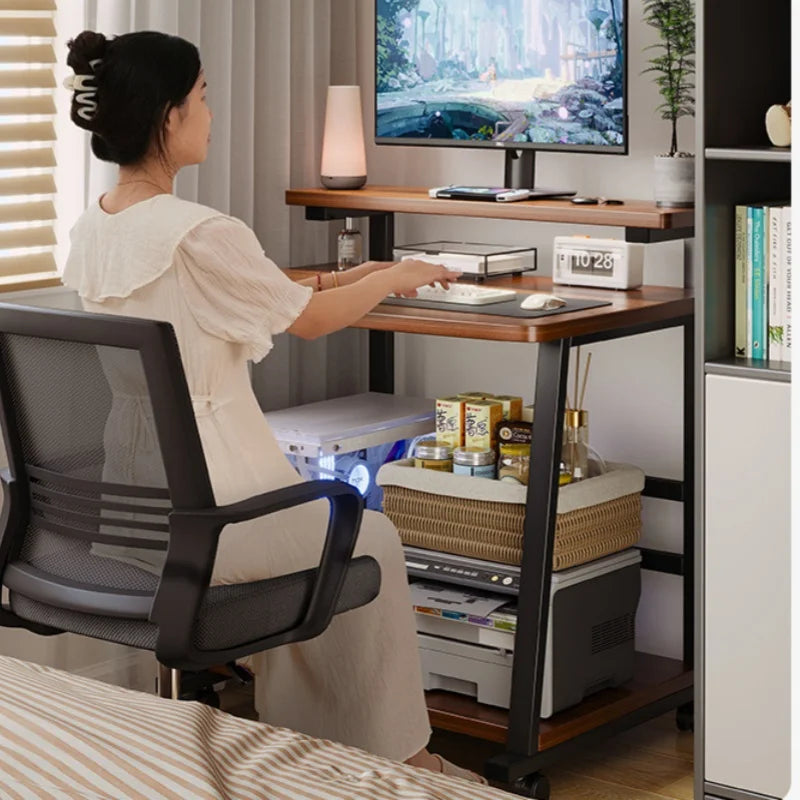 Stendyv Sida Compact Rolling Side Desk — Stendyv Modern Desks & Workspace Accessories — view 5