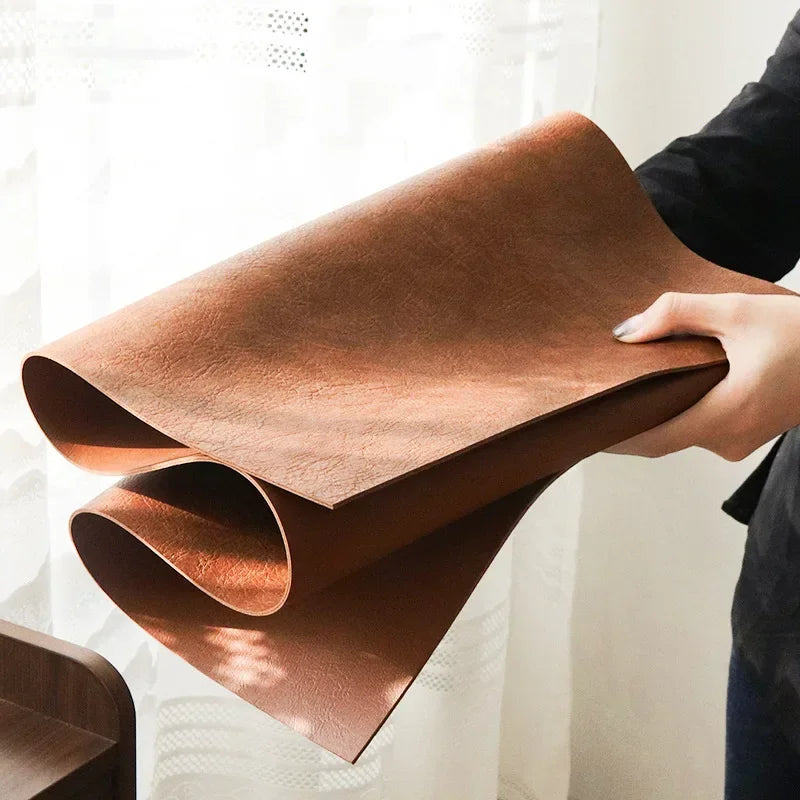 Stendyv Hud Grain-Leather Desk Mat — Stendyv Modern Desks & Workspace Accessories — view 2