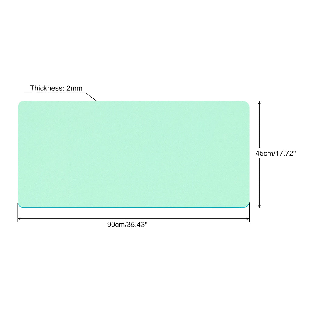 Stendyv Vende Dual-Sided Vegan Leather Desk Pad — Stendyv Modern Desks & Workspace Accessories — view 2