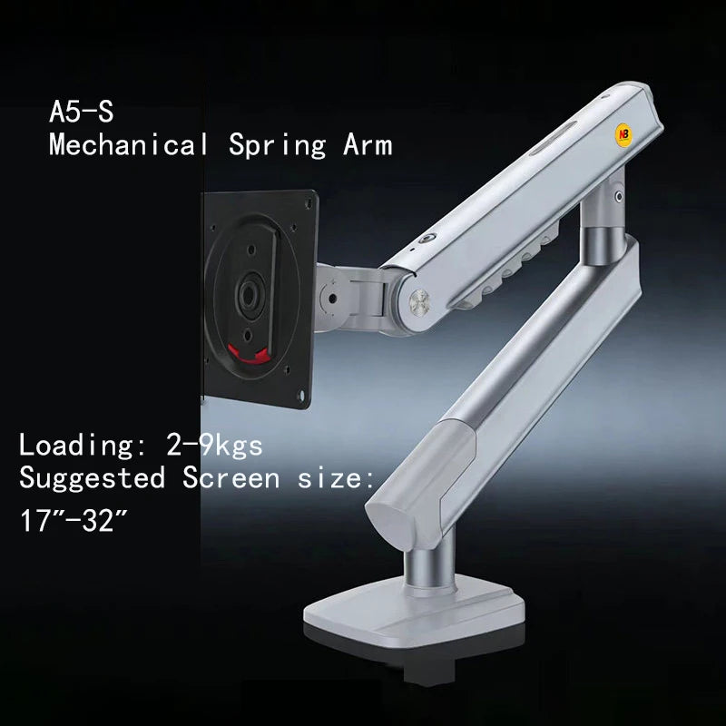 Stendyv Svinge Gas-Spring Monitor Arm — Stendyv Modern Desks & Workspace Accessories — view 5