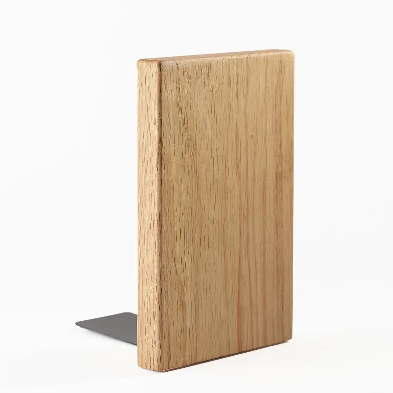 Stendyv Bok Natural Wood Bookends — Stendyv Modern Desks & Workspace Accessories — view 3