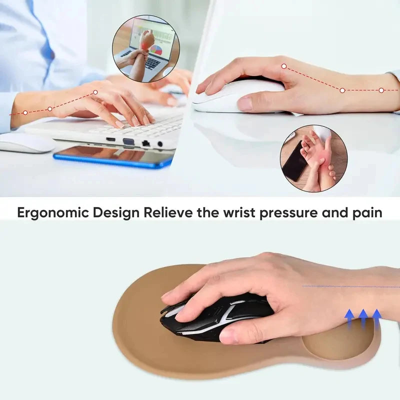 Stendyv Gele Gel Wrist-Support Mouse Pad — Stendyv Modern Desks & Workspace Accessories — view 4