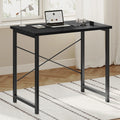 Stendyv Stell Steel-Frame Compact Office Desk — Stendyv Modern Desks & Workspace Accessories