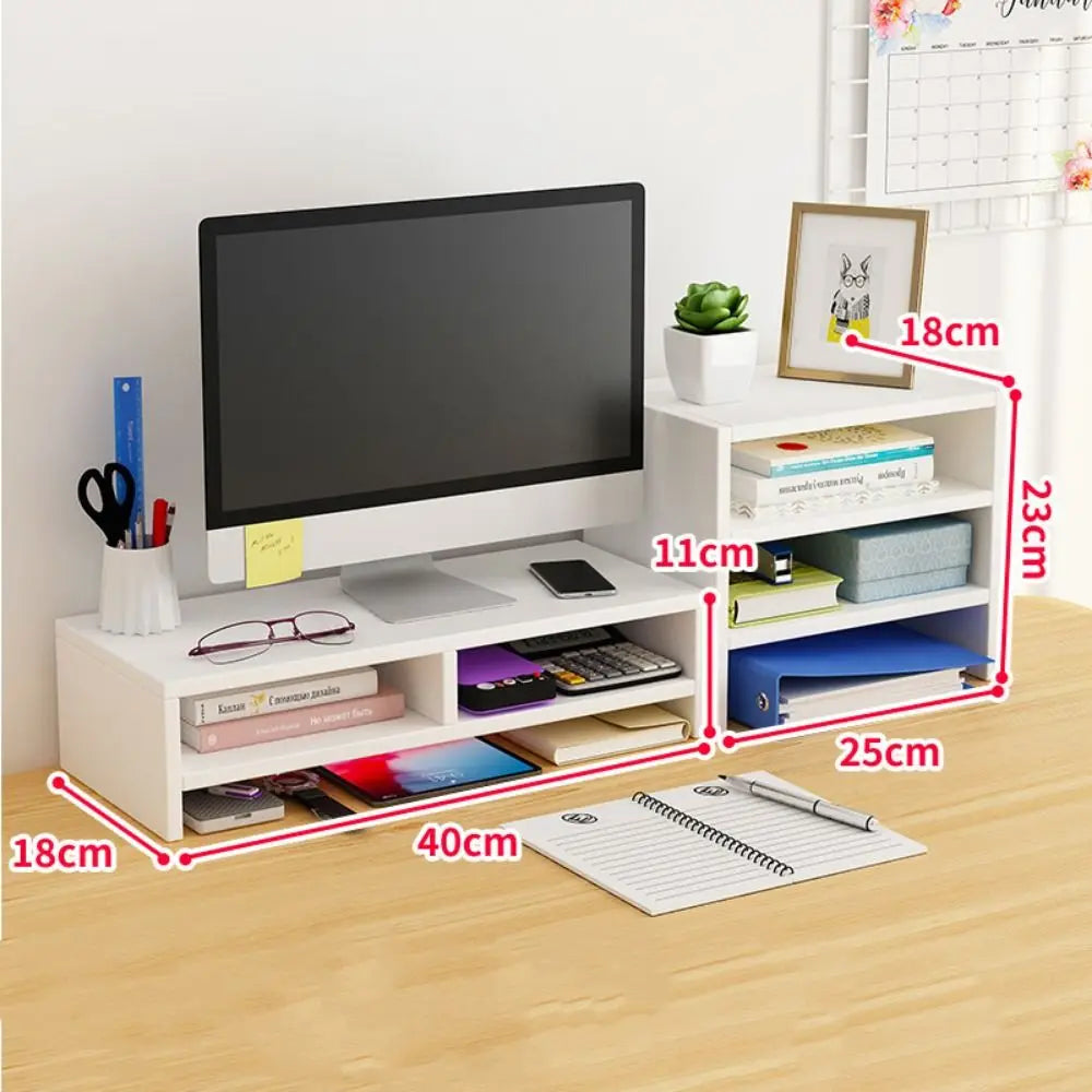 Stendyv Ryg Stable-Base Wood Desk Riser — Stendyv Modern Desks & Workspace Accessories — view 3