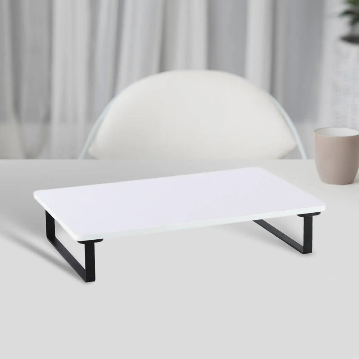 Stendyv Skard Wood and Steel Monitor Shelf — Stendyv Modern Desks & Workspace Accessories