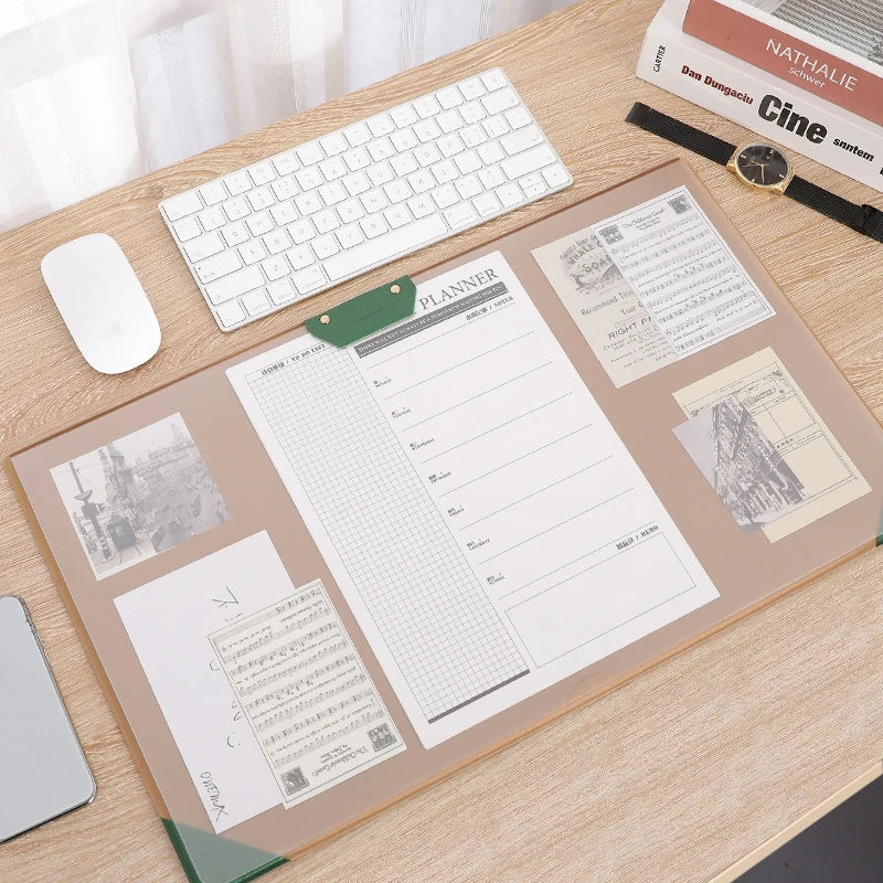 Stendyv Glatt Vegan Leather Desk Pad — Stendyv Modern Desks & Workspace Accessories — view 2