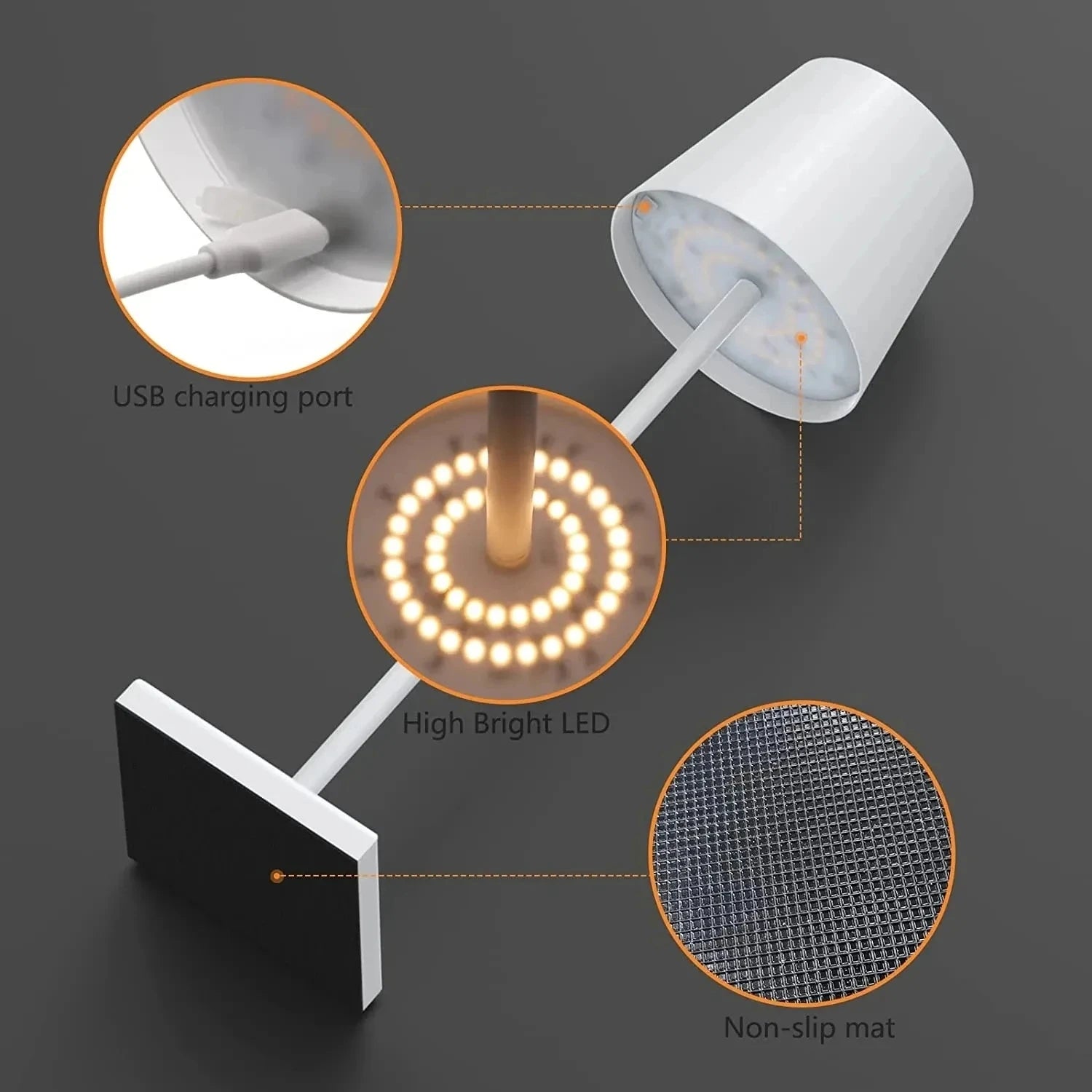 Stendyv Fri Cordless Dimmable Desk Lamp — Stendyv Modern Desks & Workspace Accessories — view 4