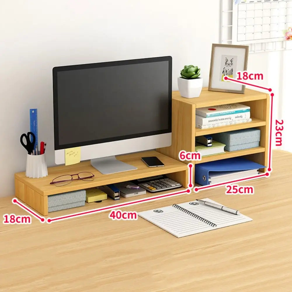 Stendyv Ryg Stable-Base Wood Desk Riser — Stendyv Modern Desks & Workspace Accessories — view 5