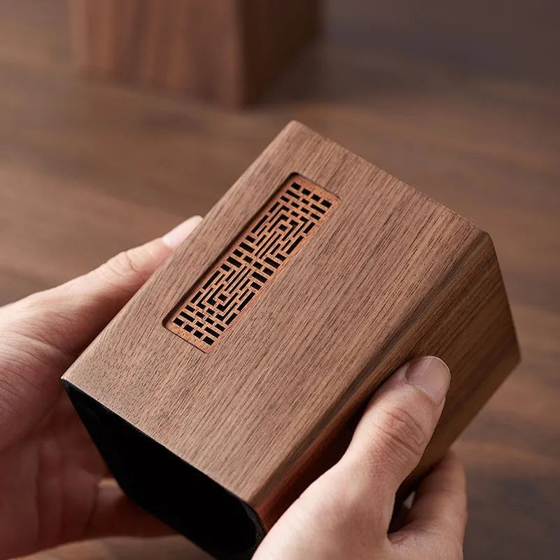 Stendyv Stamme Solid Wood Pen Block — Stendyv Modern Desks & Workspace Accessories — view 4