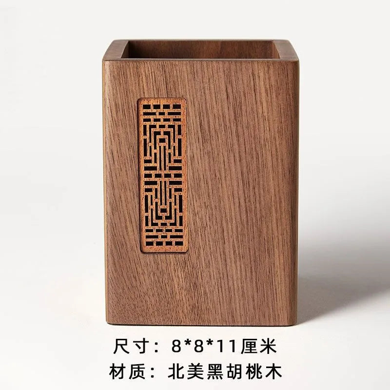 Stendyv Stamme Solid Wood Pen Block — Stendyv Modern Desks & Workspace Accessories — view 5