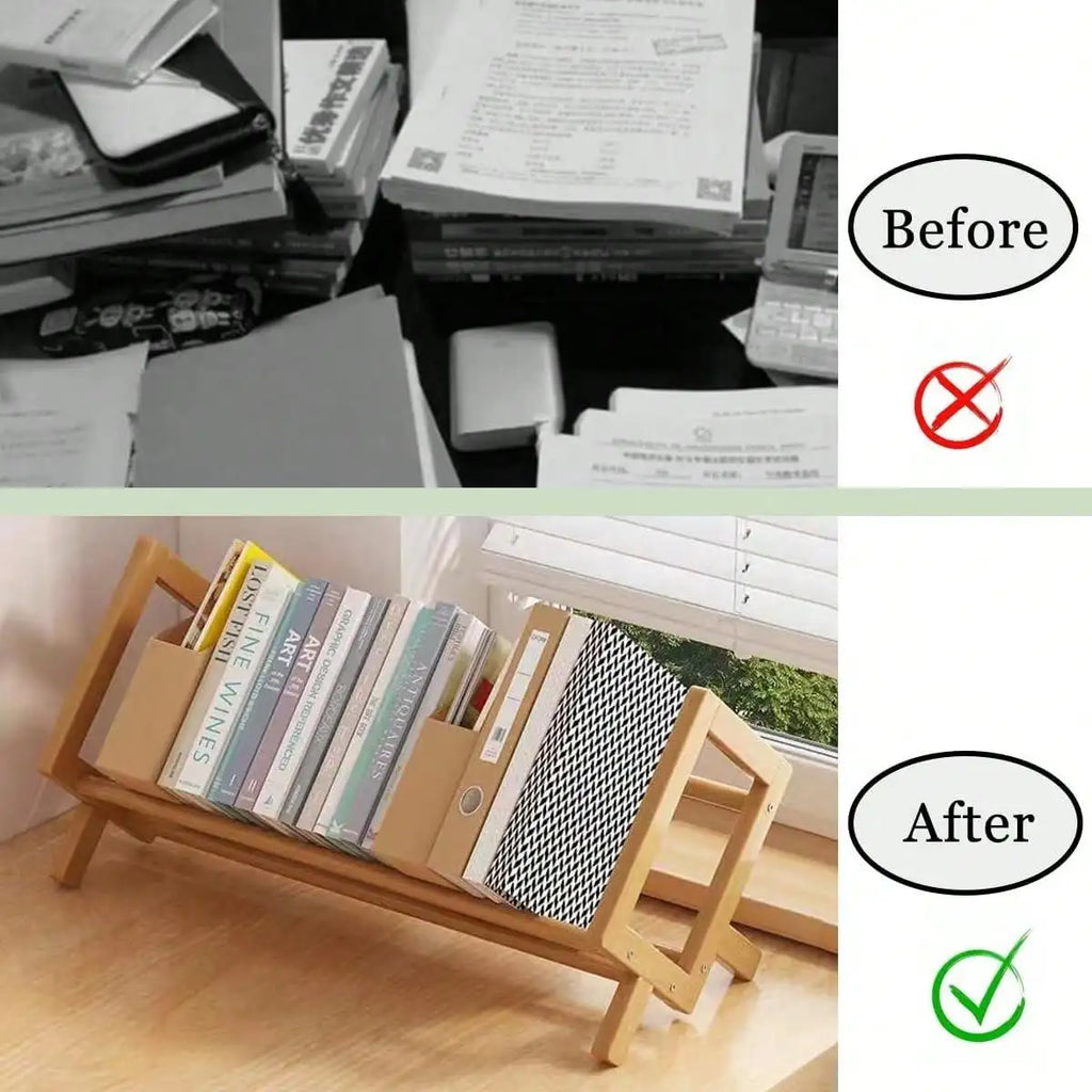 Stendyv Hylle Bamboo Desktop Shelf — Stendyv Modern Desks & Workspace Accessories — view 4