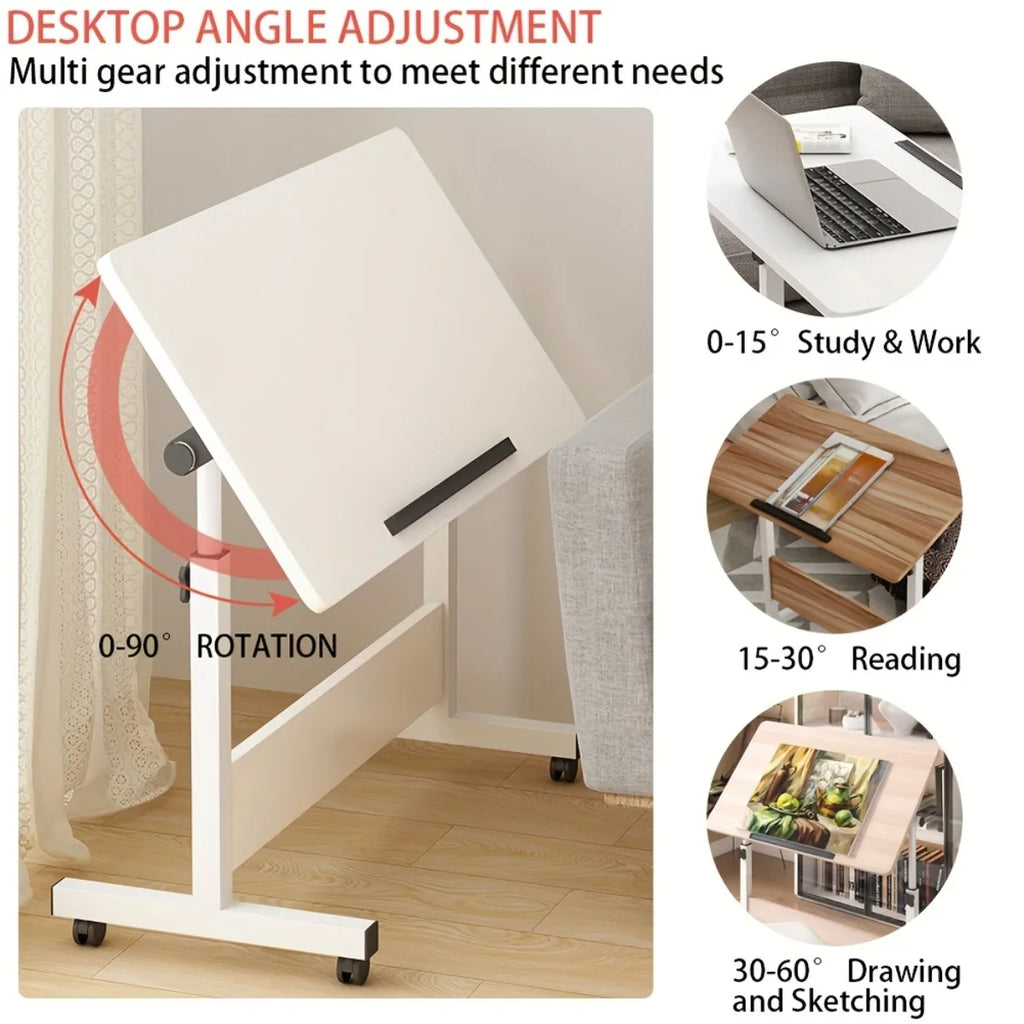 Stendyv Rulle Mobile Height-Adjustable Standing Desk — Stendyv Modern Desks & Workspace Accessories — view 3