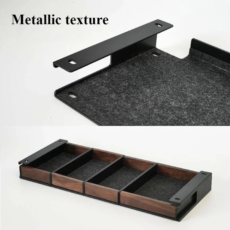 Stendyv Kvist Walnut Modular Laptop Rack — Stendyv Modern Desks & Workspace Accessories — view 4