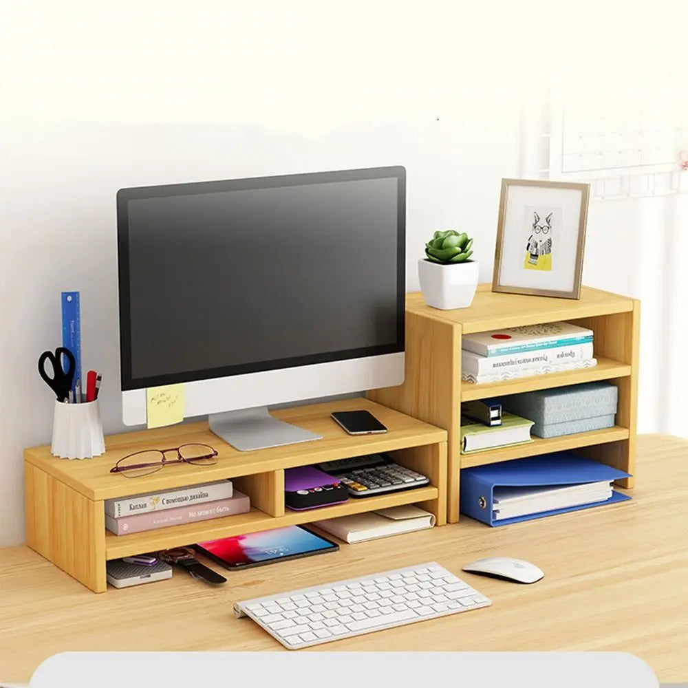 Stendyv Ryg Stable-Base Wood Desk Riser — Stendyv Modern Desks & Workspace Accessories — view 4