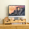 Stendyv Hald Bamboo Riser with Drawer — Stendyv Modern Desks & Workspace Accessories