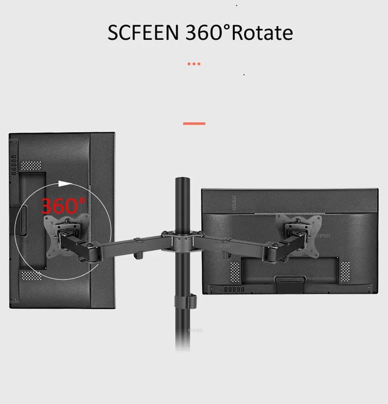 Stendyv Bane Full-Motion Monitor Arm — Stendyv Modern Desks & Workspace Accessories — view 4