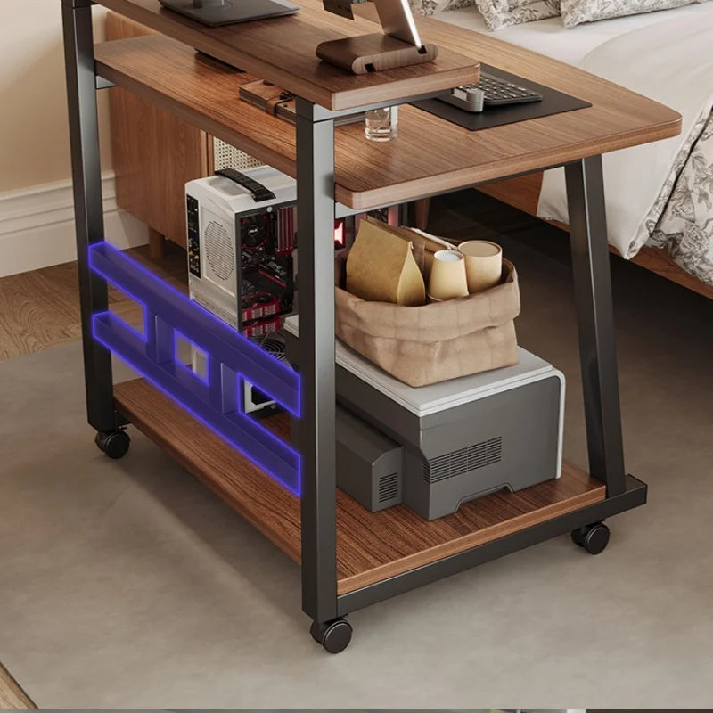 Stendyv Sida Compact Rolling Side Desk — Stendyv Modern Desks & Workspace Accessories — view 4