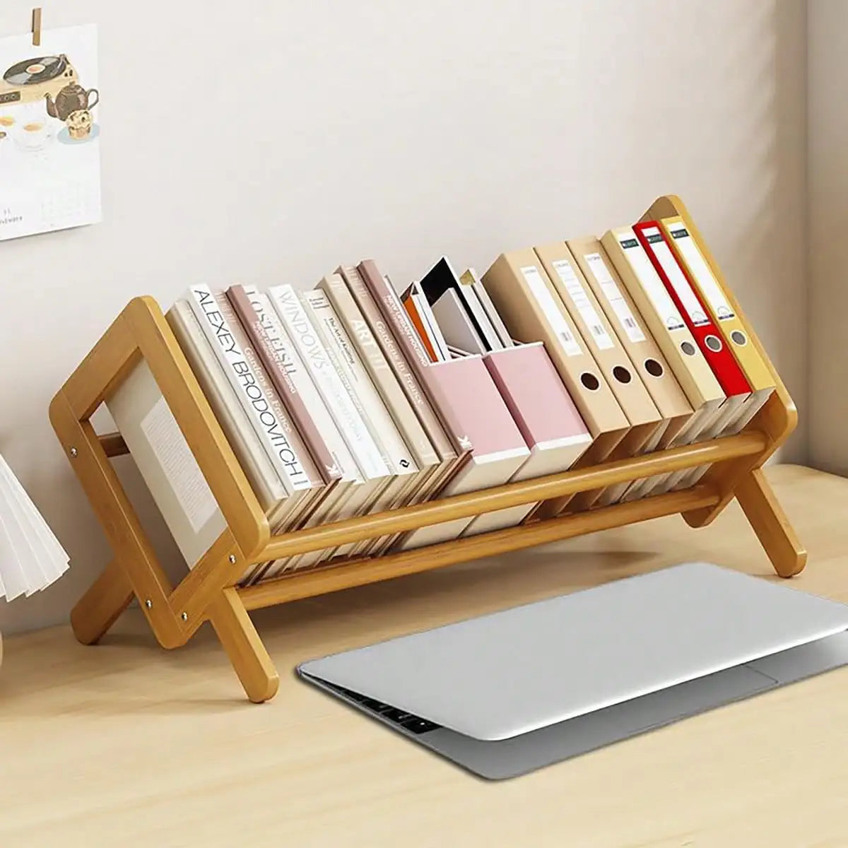 Stendyv Hylle Bamboo Desktop Shelf — Stendyv Modern Desks & Workspace Accessories