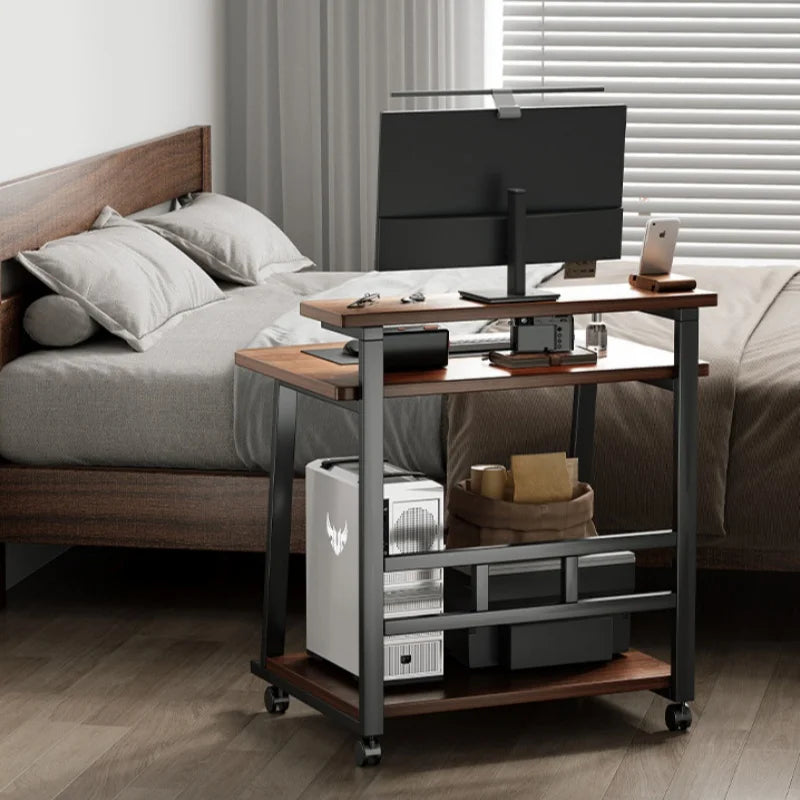 Stendyv Sida Compact Rolling Side Desk — Stendyv Modern Desks & Workspace Accessories — view 3