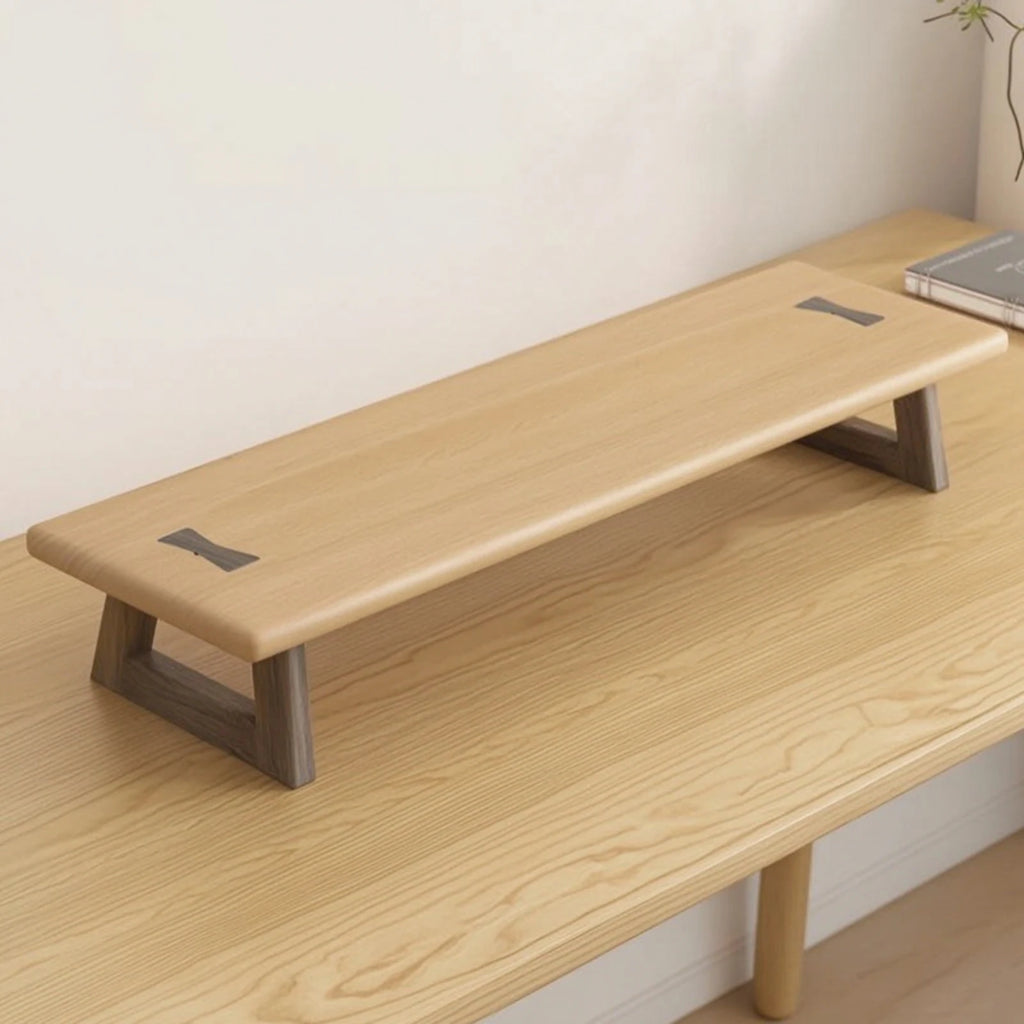 Stendyv Aske Wooden-Leg Minimalist Riser — Stendyv Modern Desks & Workspace Accessories — view 6