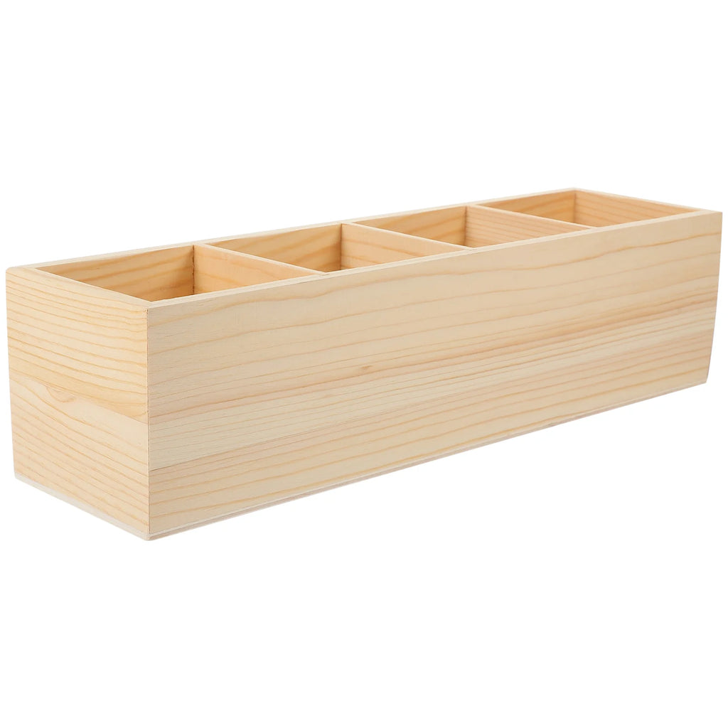 Stendyv Fire Four-Bay Wood Desk Caddy — Stendyv Modern Desks & Workspace Accessories — view 6
