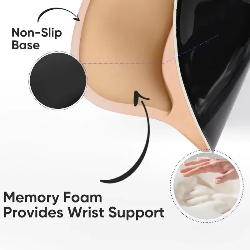 Stendyv Gele Gel Wrist-Support Mouse Pad — Stendyv Modern Desks & Workspace Accessories — view 2