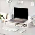 Stendyv Kritt Minimalist White Desk Riser — Stendyv Modern Desks & Workspace Accessories