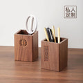 Stendyv Stamme Solid Wood Pen Block — Stendyv Modern Desks & Workspace Accessories