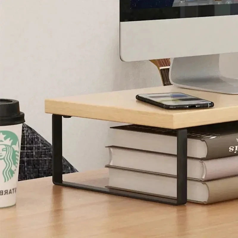 Stendyv Nook Compact Riser with Storage Rack — Stendyv Modern Desks & Workspace Accessories — view 5