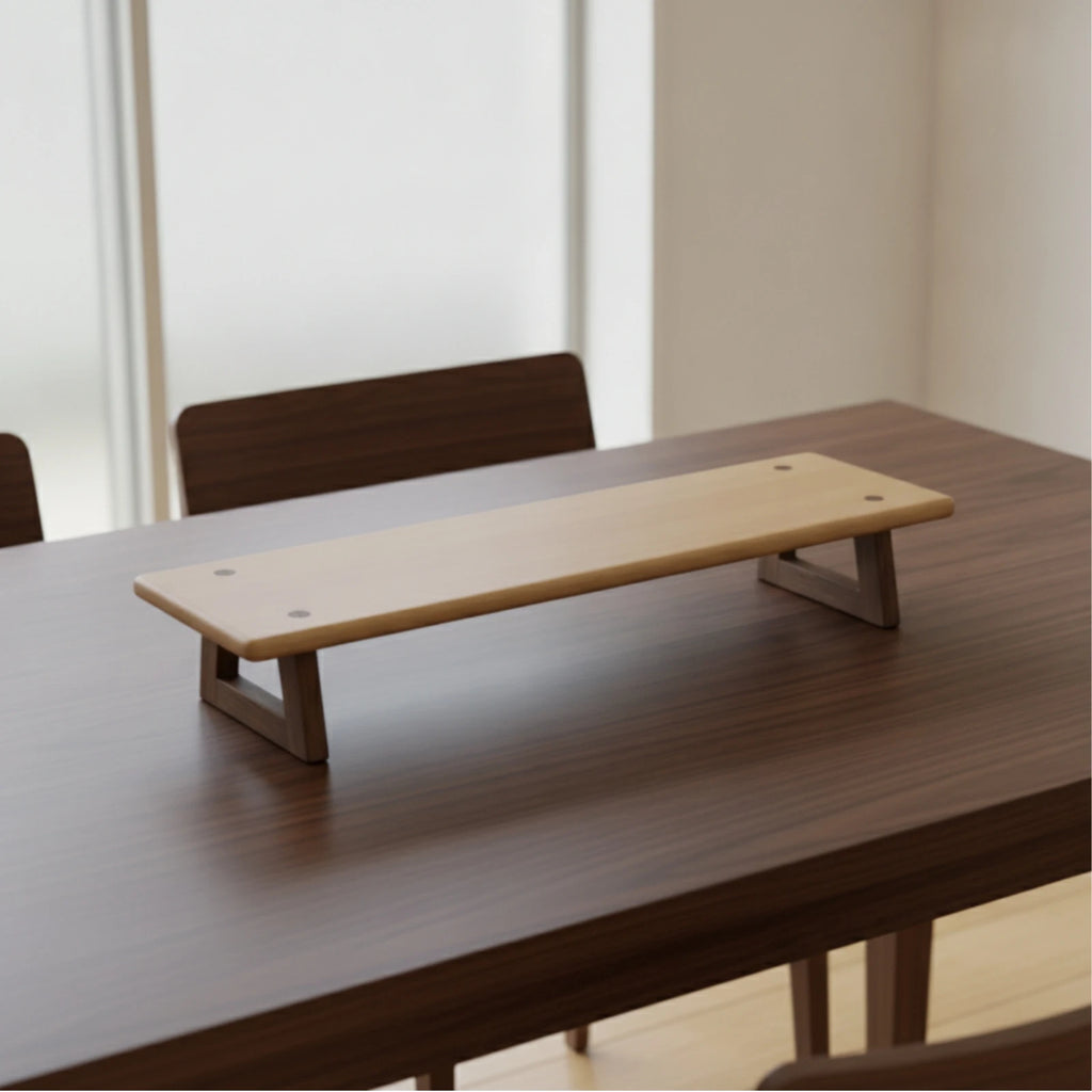 Stendyv Vidde Ergonomic Wooden-Leg Riser — Stendyv Modern Desks & Workspace Accessories — view 6
