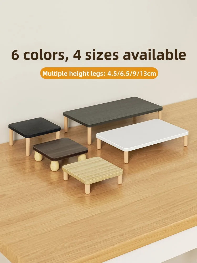 Stendyv Ovre Wood Riser Storage Base — Stendyv Modern Desks & Workspace Accessories