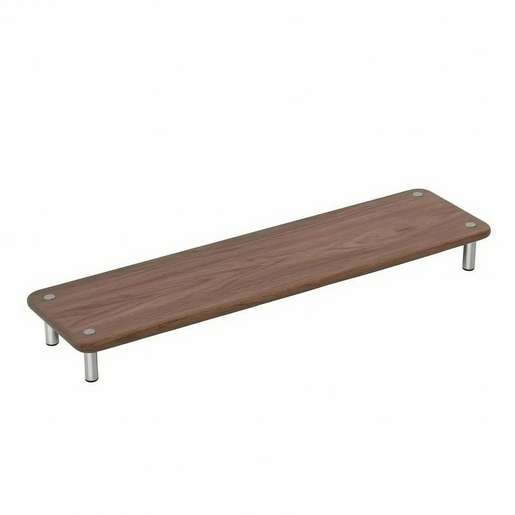 Stendyv Linne Metal-Leg Wood Monitor Riser — Stendyv Modern Desks & Workspace Accessories — view 2
