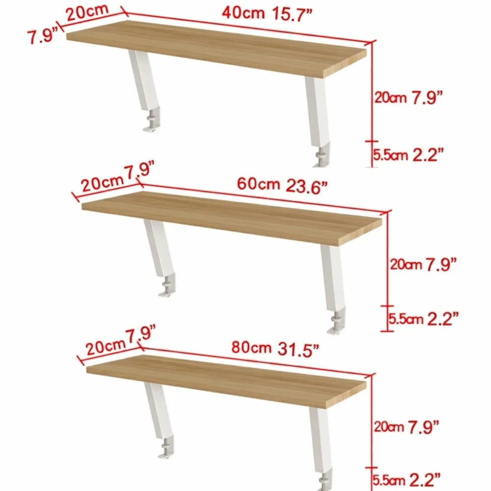 Stendyv Sval Floating Wood Monitor Riser — Stendyv Modern Desks & Workspace Accessories — view 6