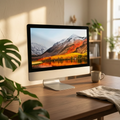 Stendyv Aske Wooden-Leg Minimalist Riser — Stendyv Modern Desks & Workspace Accessories