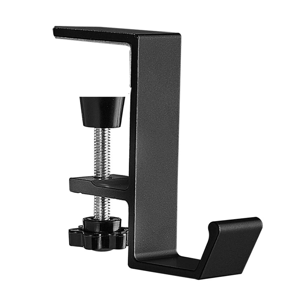 Stendyv Krok Under-Desk Aluminium Headphone Hook — Stendyv Modern Desks & Workspace Accessories
