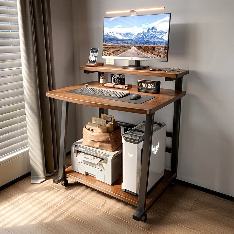Stendyv Sida Compact Rolling Side Desk — Stendyv Modern Desks & Workspace Accessories