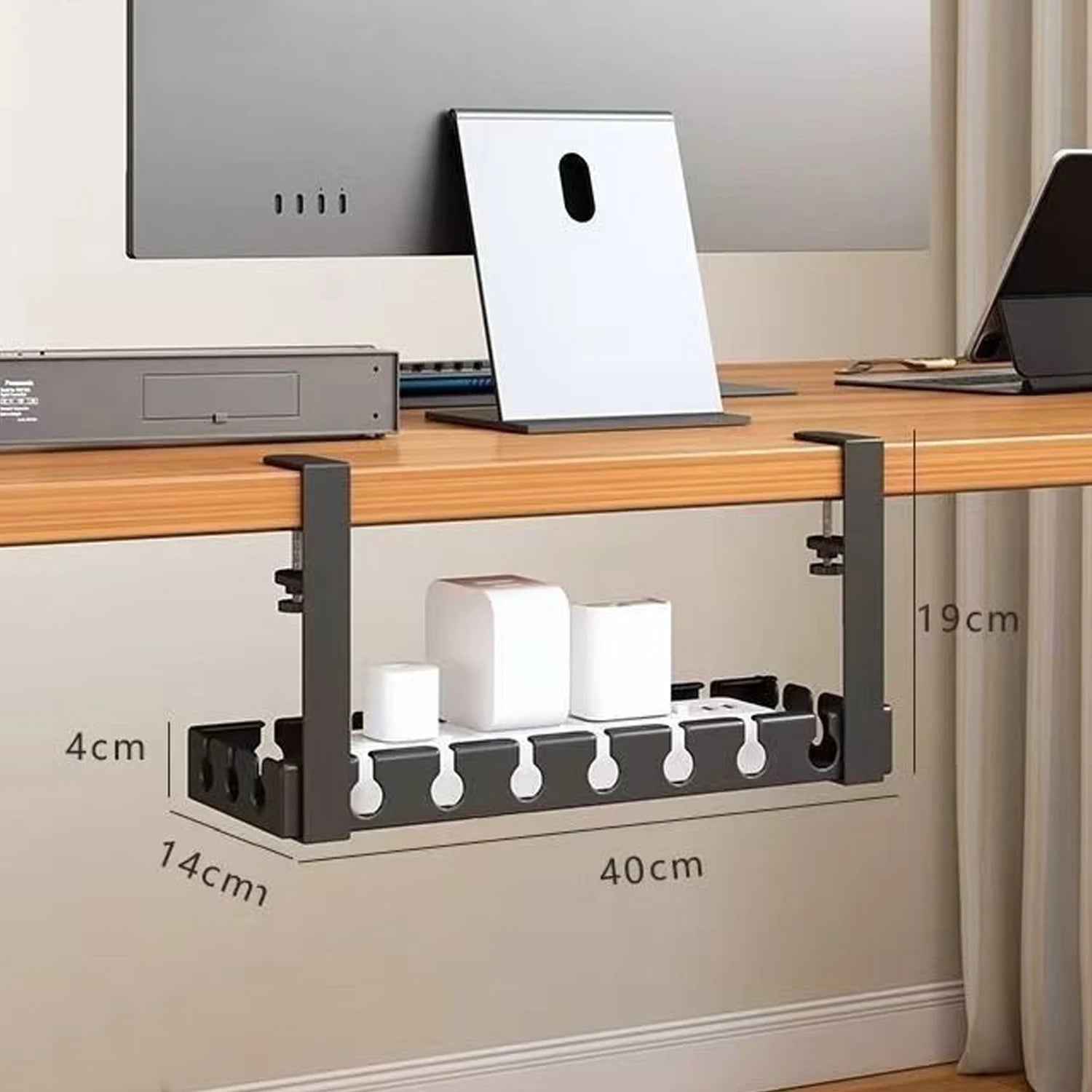 Stendyv Bord Iron Power Strip Cradle — Stendyv Modern Desks & Workspace Accessories — view 2