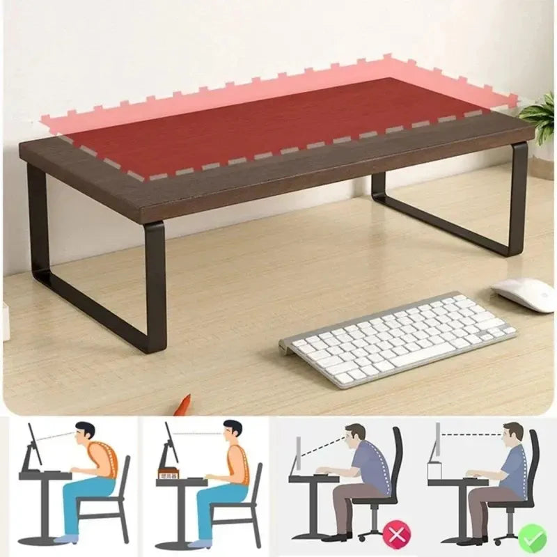 Stendyv Nook Compact Riser with Storage Rack — Stendyv Modern Desks & Workspace Accessories — view 3