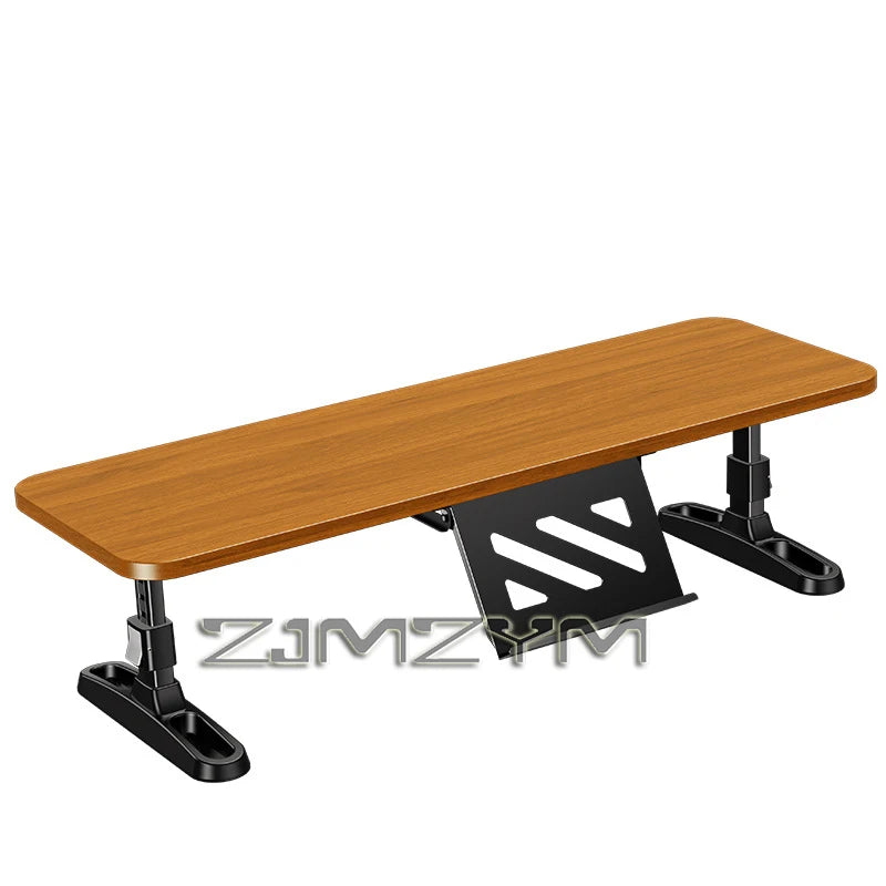 Stendyv Fald Folding Wood Riser with Device Slot — Stendyv Modern Desks & Workspace Accessories — view 6