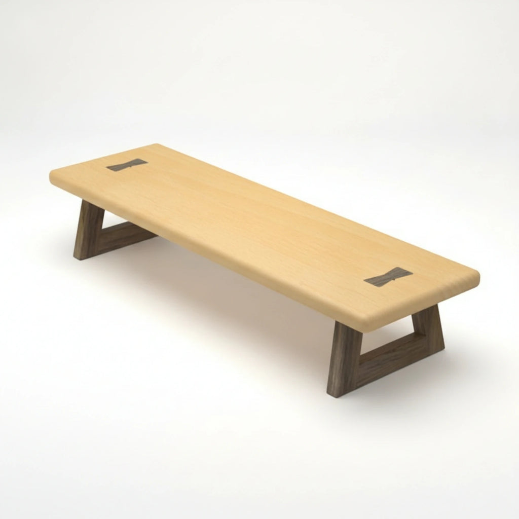 Stendyv Aske Wooden-Leg Minimalist Riser — Stendyv Modern Desks & Workspace Accessories — view 4