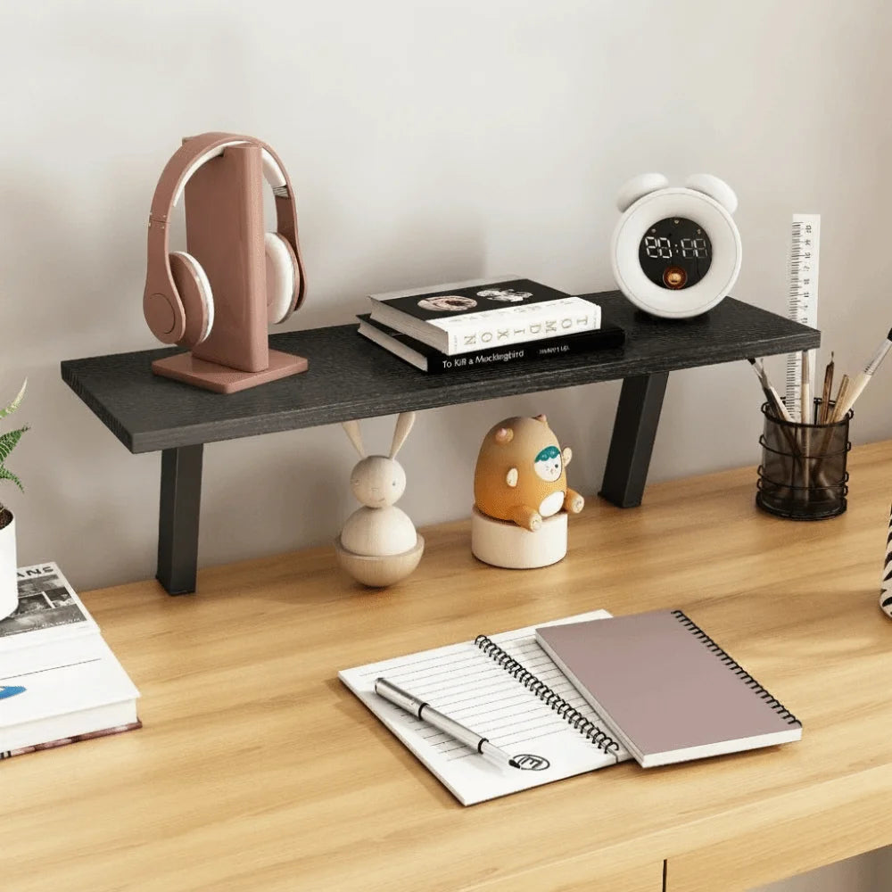 Stendyv Sval Floating Wood Monitor Riser — Stendyv Modern Desks & Workspace Accessories — view 4