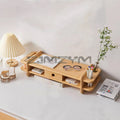 Stendyv Fjord Bamboo Riser with Keyboard Bay — Stendyv Modern Desks & Workspace Accessories