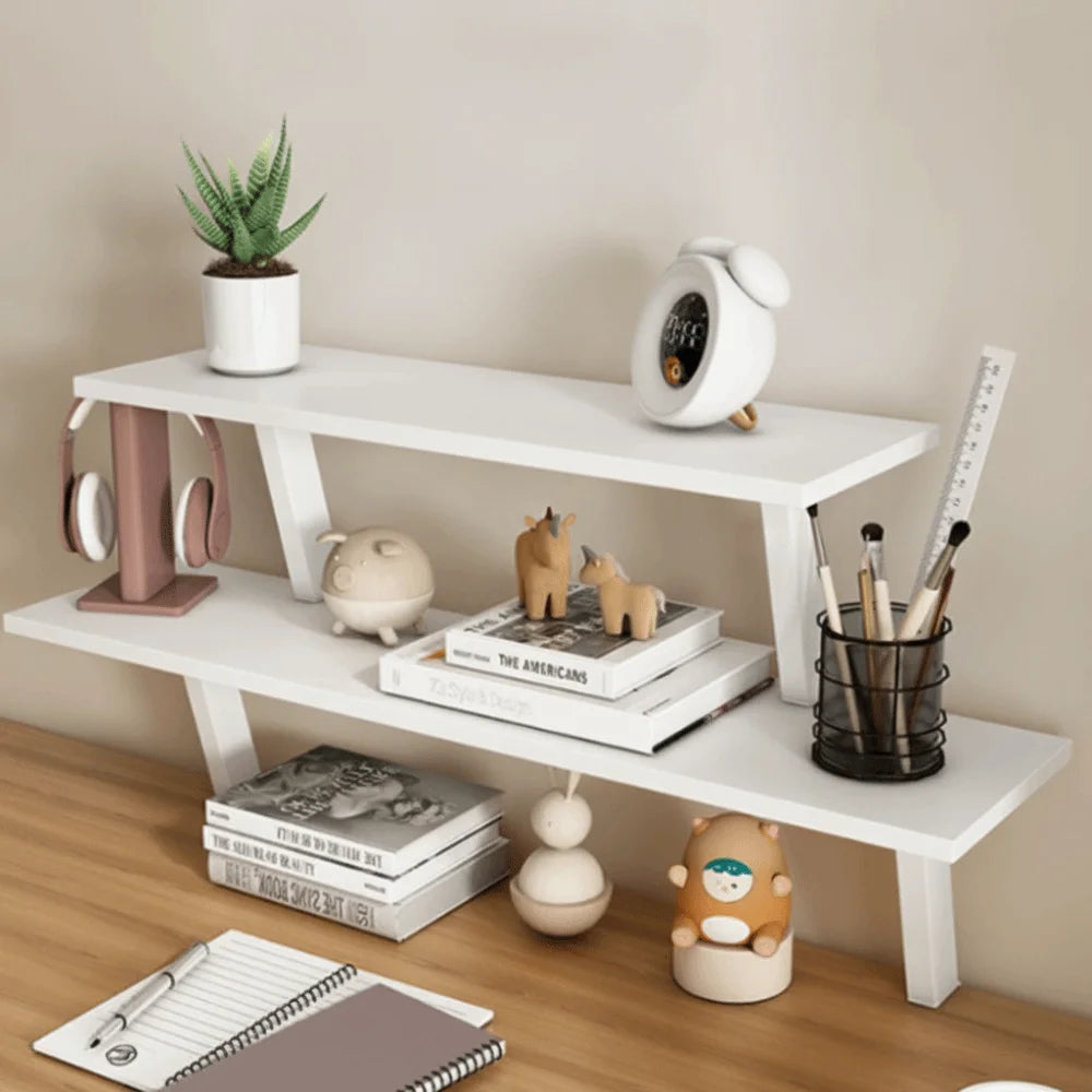 Stendyv Sval Floating Wood Monitor Riser — Stendyv Modern Desks & Workspace Accessories — view 2