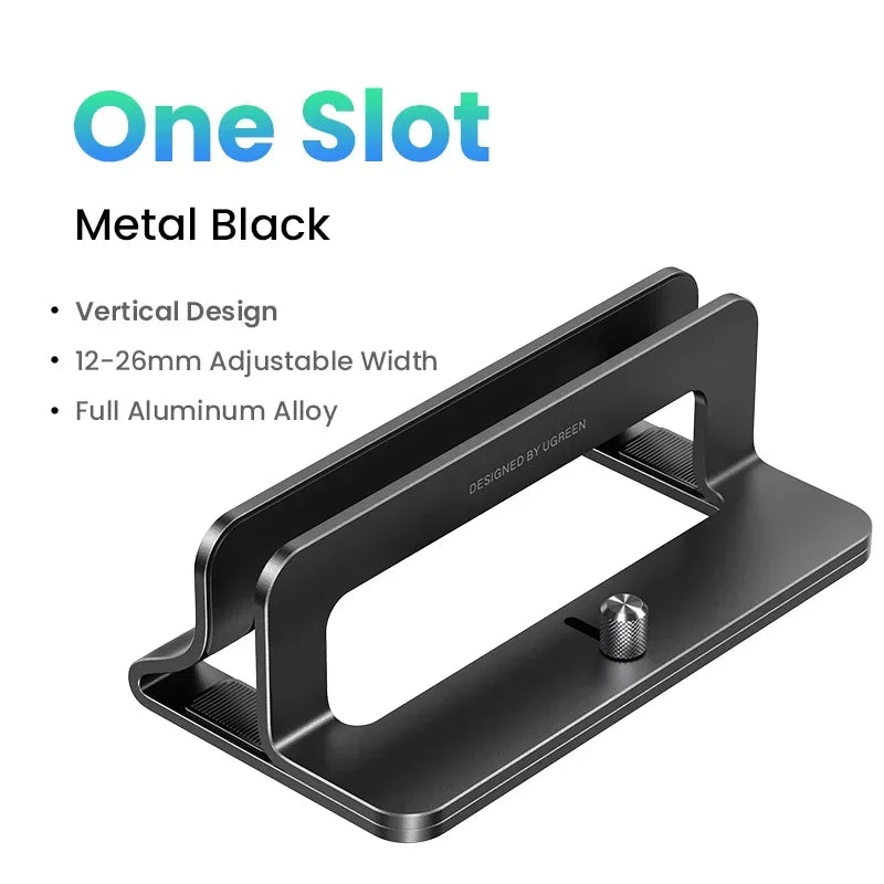 Stendyv Trio Triple-Slot Aluminium Laptop Dock — Stendyv Modern Desks & Workspace Accessories — view 5