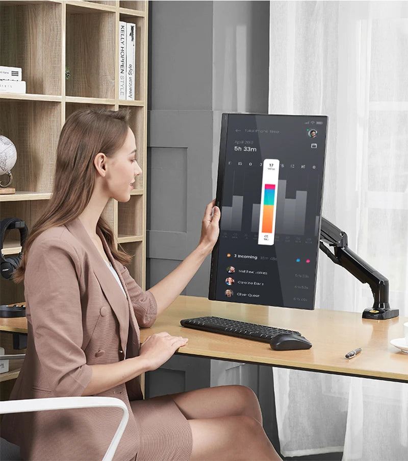 Stendyv Svinge Gas-Spring Monitor Arm — Stendyv Modern Desks & Workspace Accessories